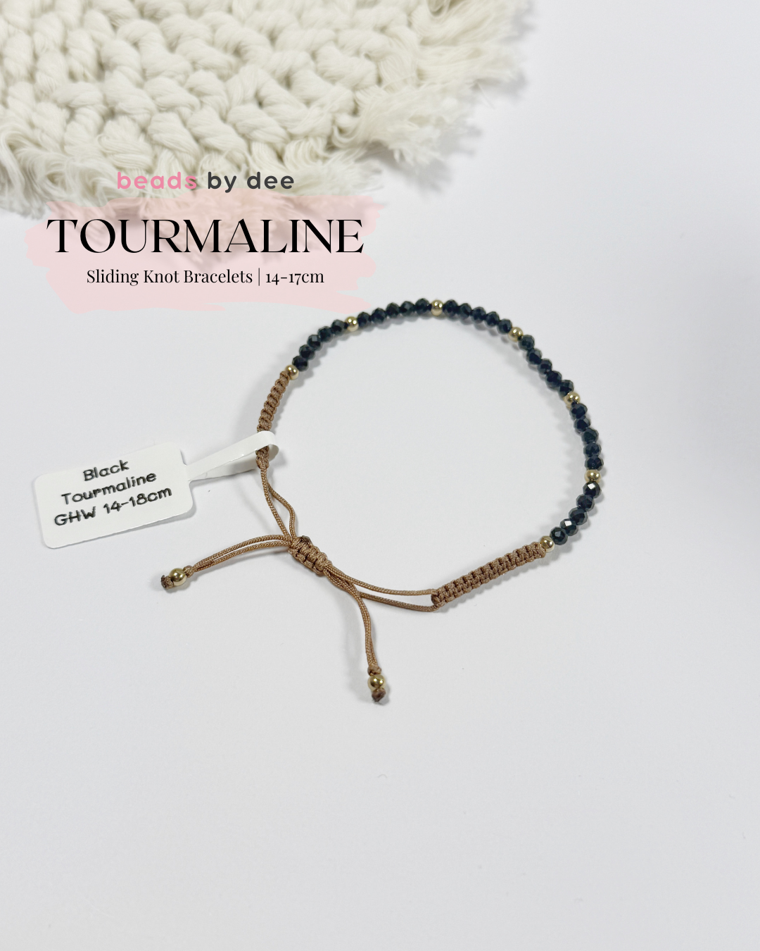 (PRE-ORDER) Crystal Sliding Knot Bracelets