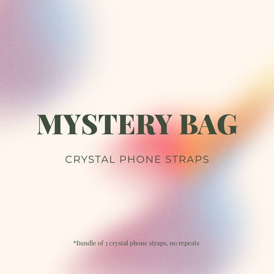 Mystery Bag (Bundle of 3) -- Phone Strap Bag Charm 14K Gold